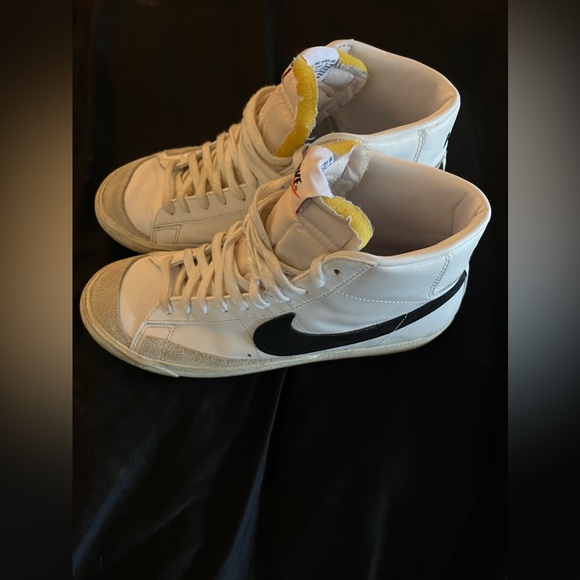 Nike Blazer Mid 77 Vintage White Black 2019 Size 9 - Picture 4 of 5
